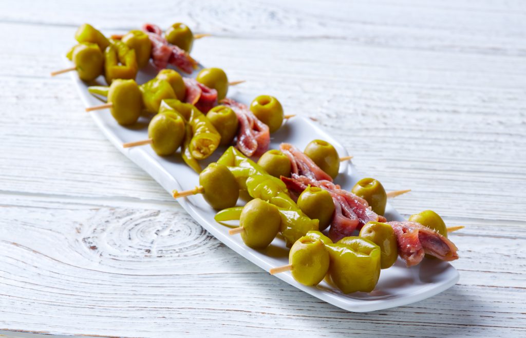reinterpretando aperitivo español gilda