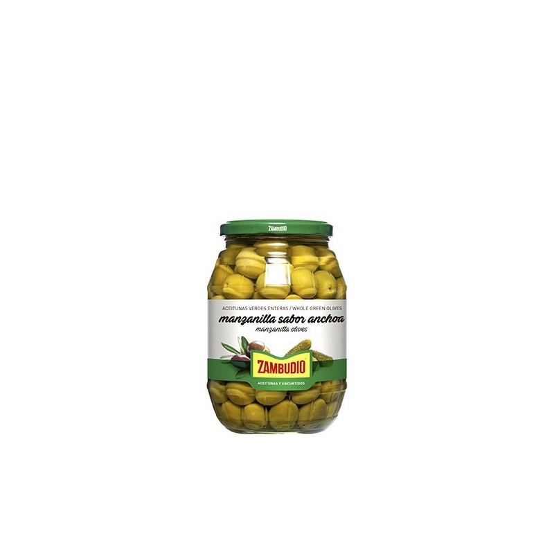 Whole Manzanilla Small Barrel Jars pack 6 units