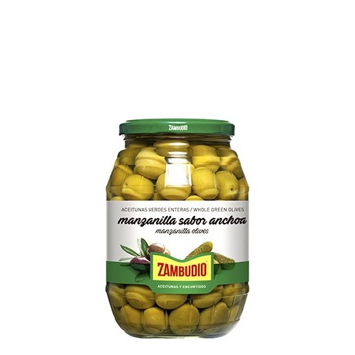 Manzanilla Con Hueso 161/200 Frascos Barrilito pack 6 unidades