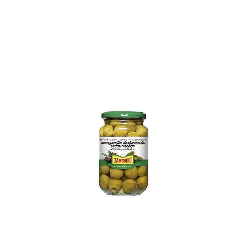 Pitted Manzanilla A-370 Jars pack 12 units