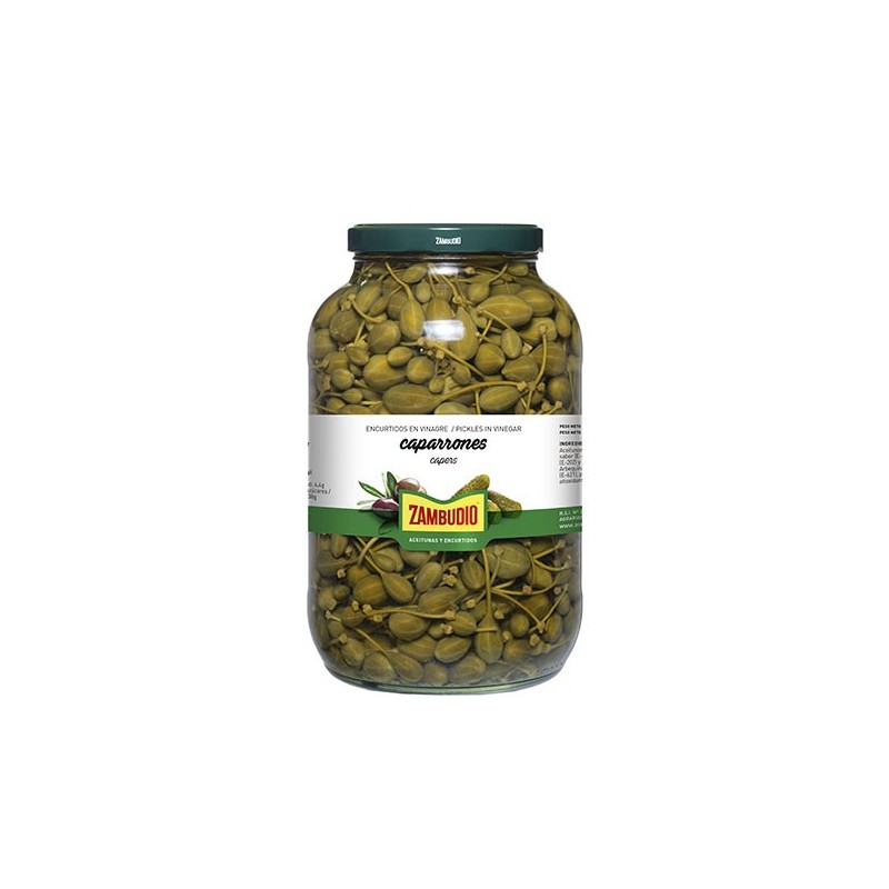 Caperberries fine Gallon Jars