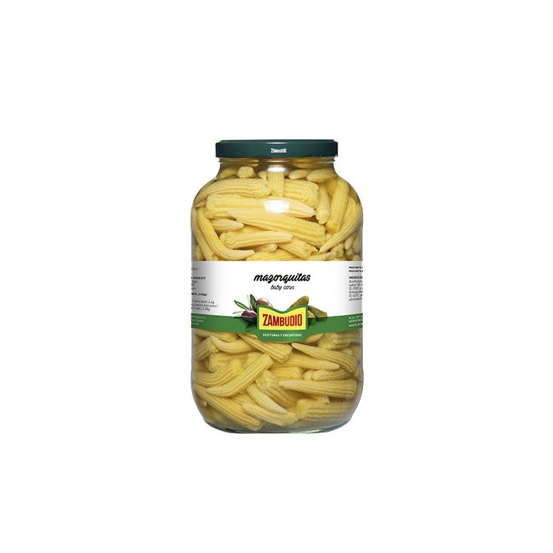 Baby Corn Gallon Jars