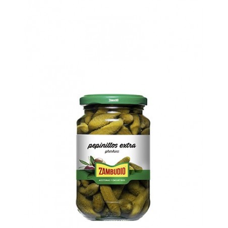 Gherkins anchovy flavor...