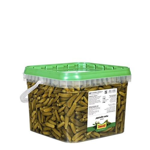 Gherkins anchovy flavor Bucket 7.500 cc