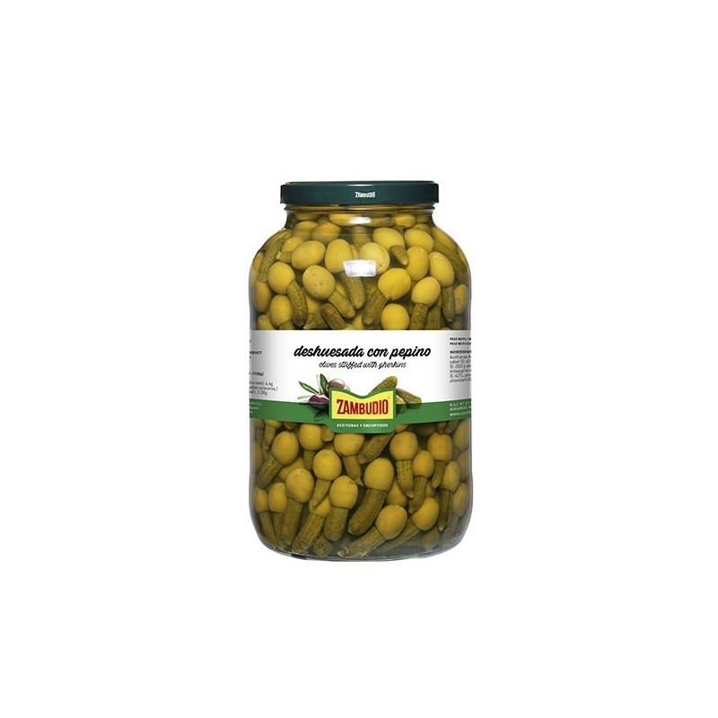 Pitted olives with cucumber Pot de Gallon