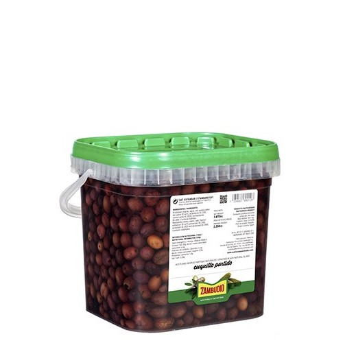 Cuquillo cracked olives Bucket 4.600 cc