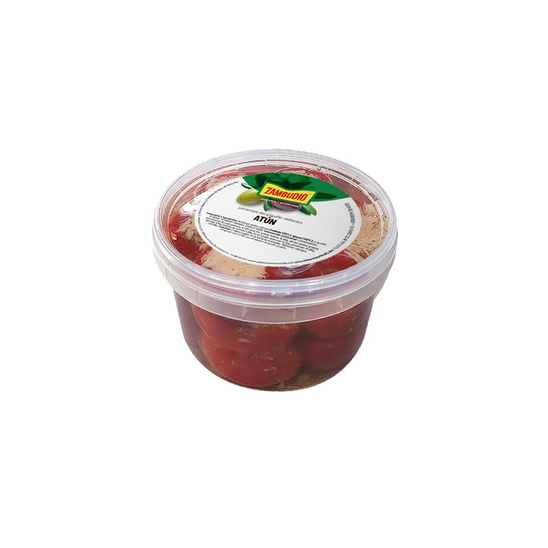 Poivrons cerises farcis au thon Cube 500 g