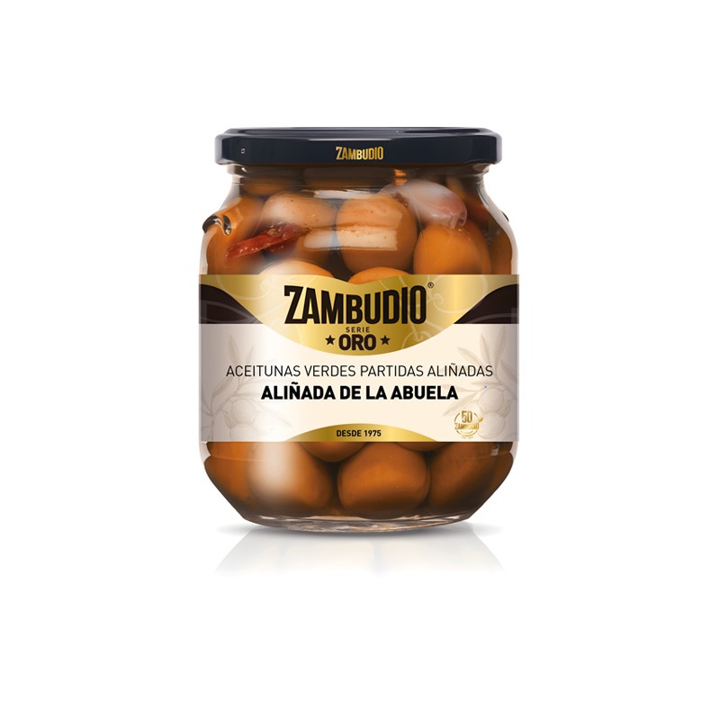 Aliñada Abuela Serie Oro Frascos Carolina pack 6 unidades