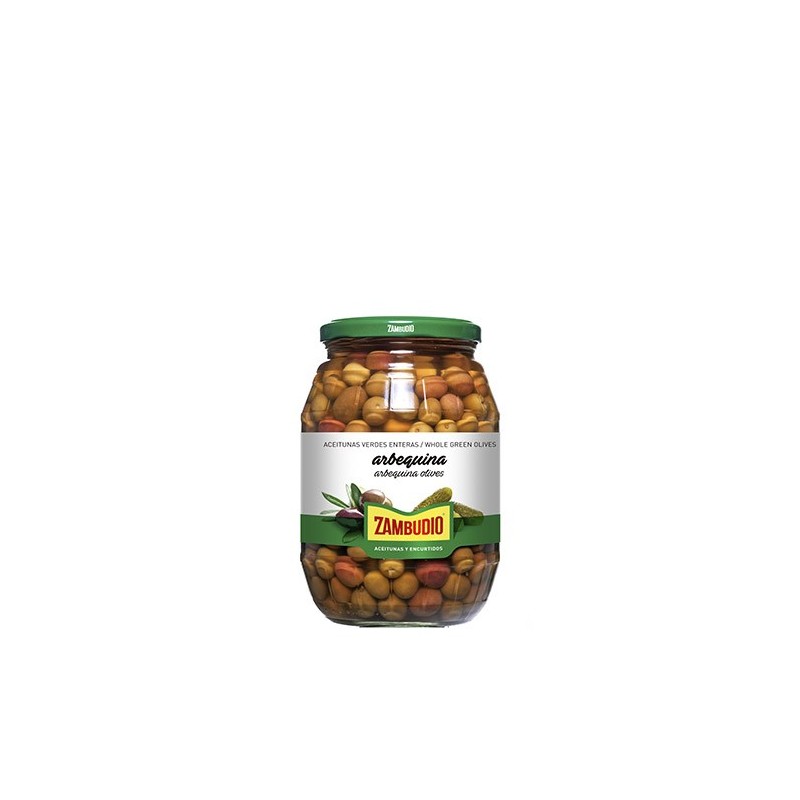 Arbequina Olives Small Barrel Jars pack 6 units