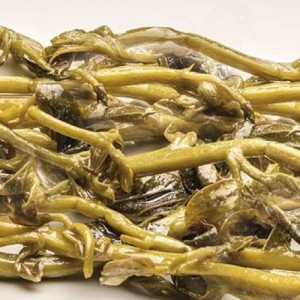 Stems in vinegar